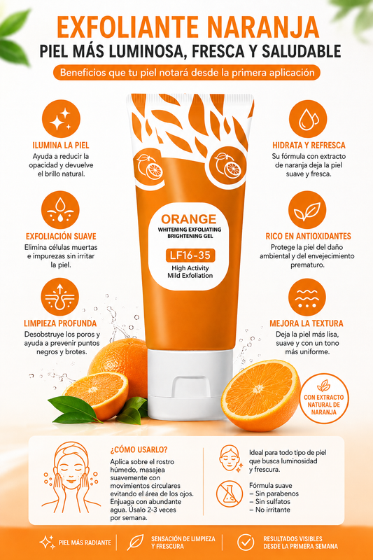 Gel Exfoliante Orange Enzymes